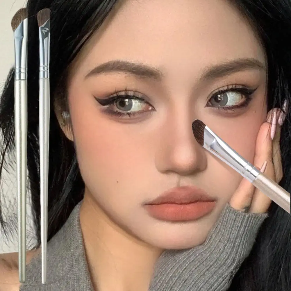 técnica de afinar nariz com maquiagem