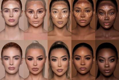 Guia Completo: Contorno Facial para Iniciantes e Tipos de Pele