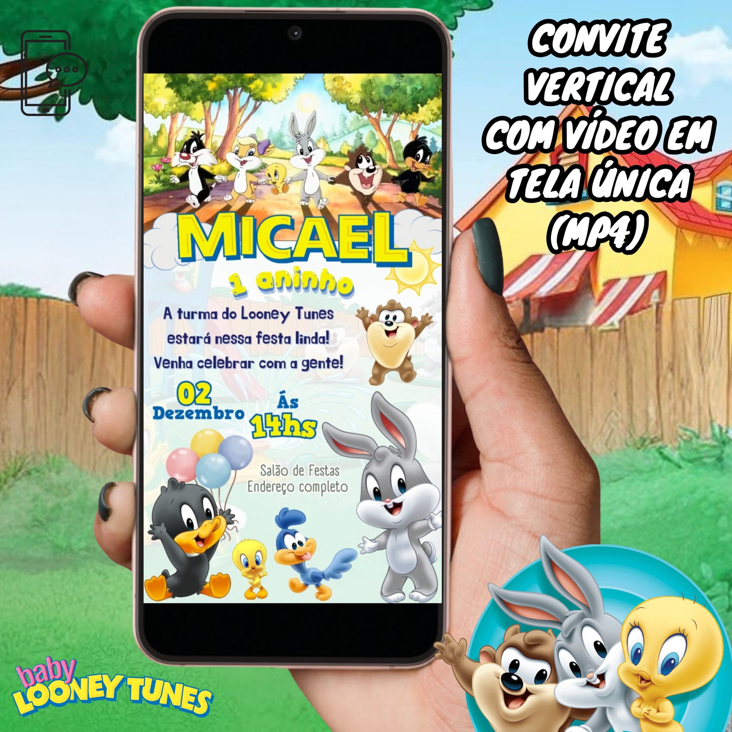 convite animado como fazer