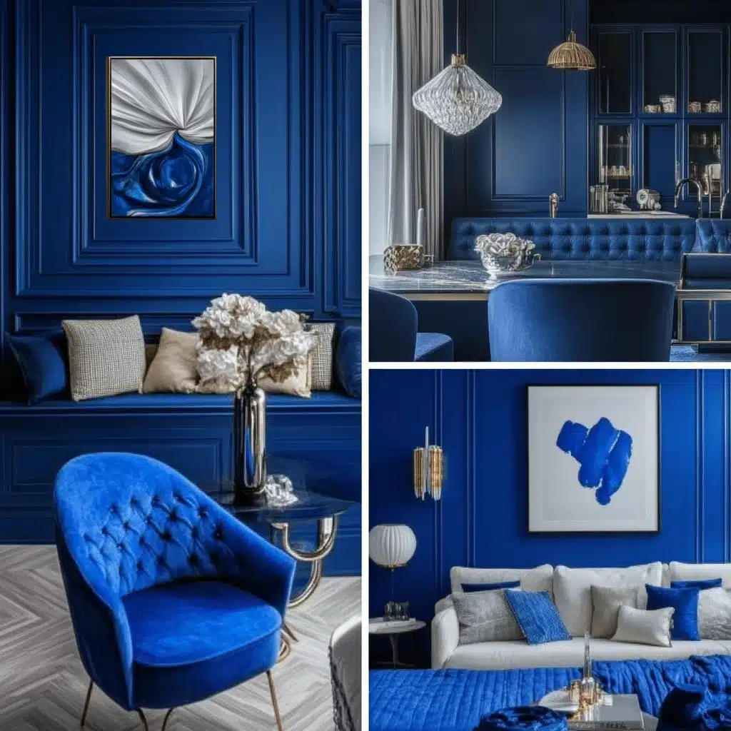 Azul Royal na Decoração: Ideias para Modernizar Seus Ambientes