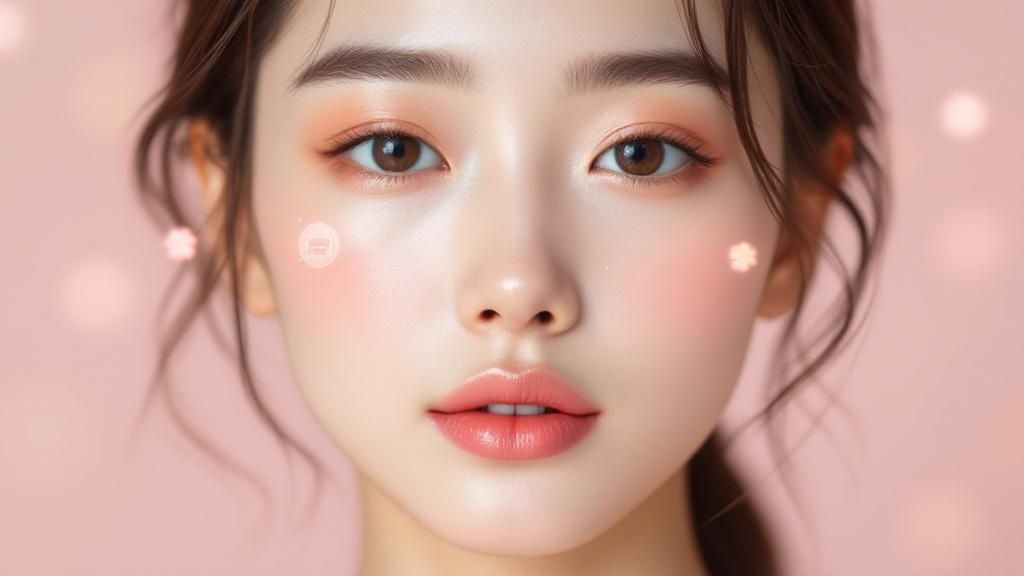 Maquiagem Coreana: O Segredo para Olhos com Aegyo-Sal e Lábios Gradiente