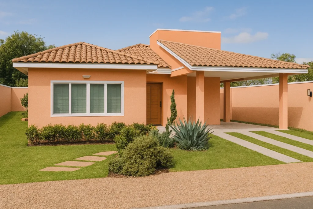 tendências de pintura externa para casas