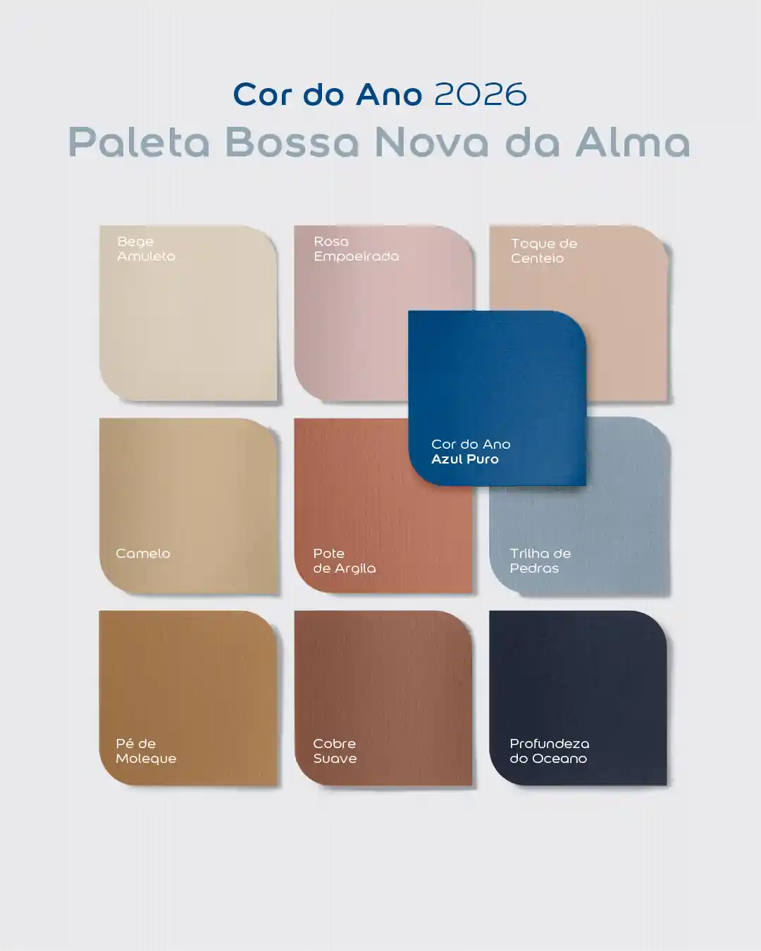 paleta de cores ano novo