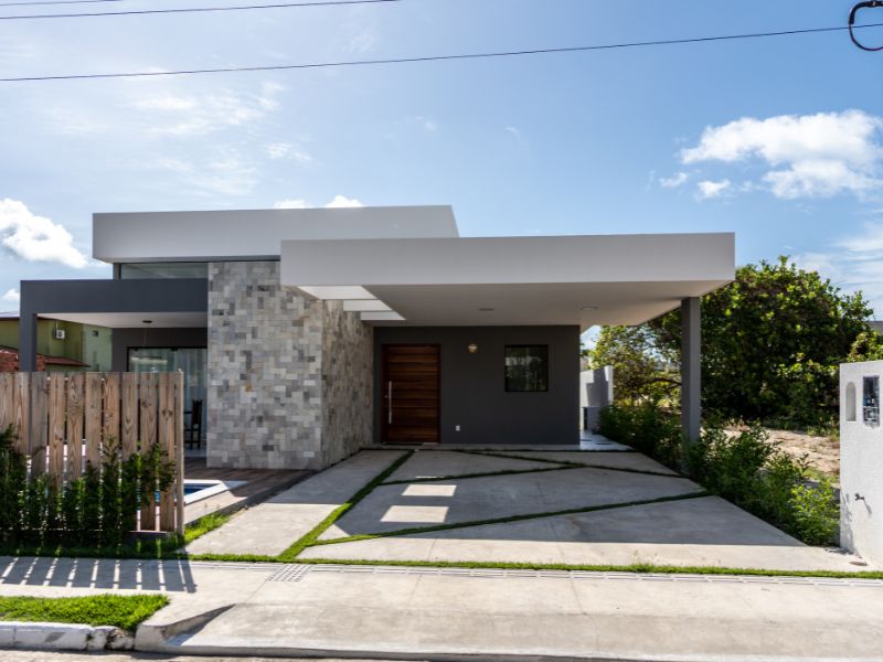 melhores cores para pintar a frente da casa