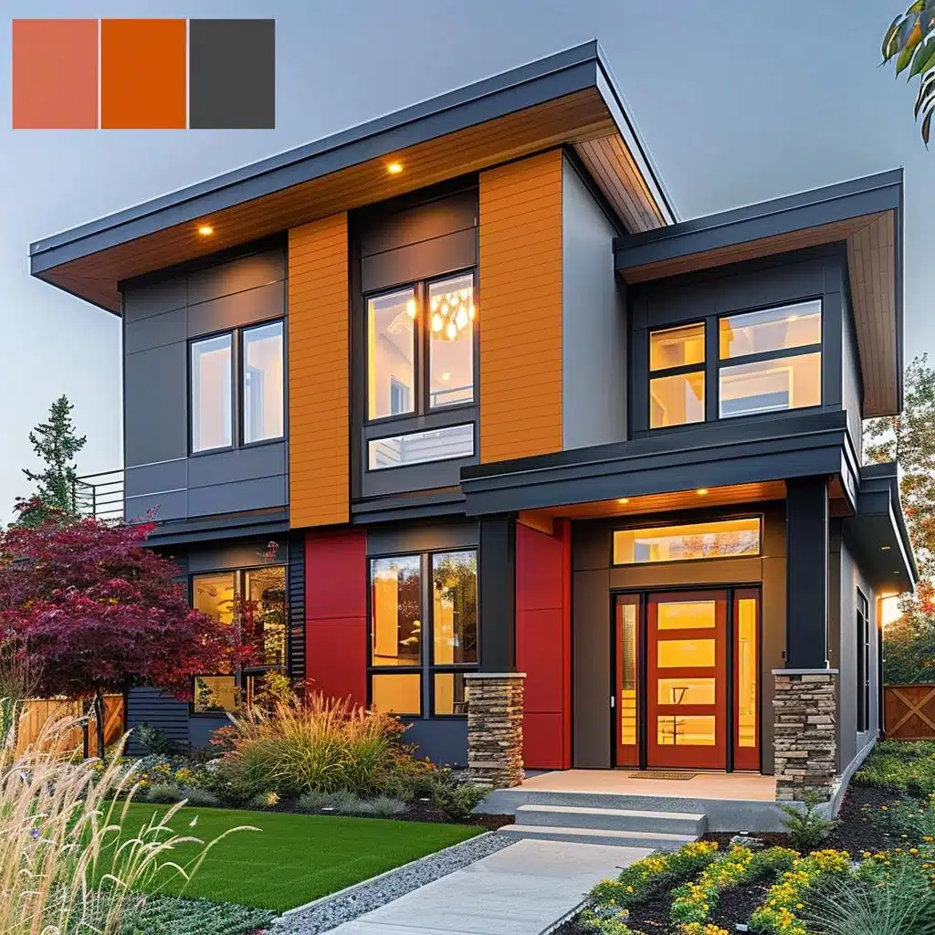 melhores cores para pintar a frente da casa
