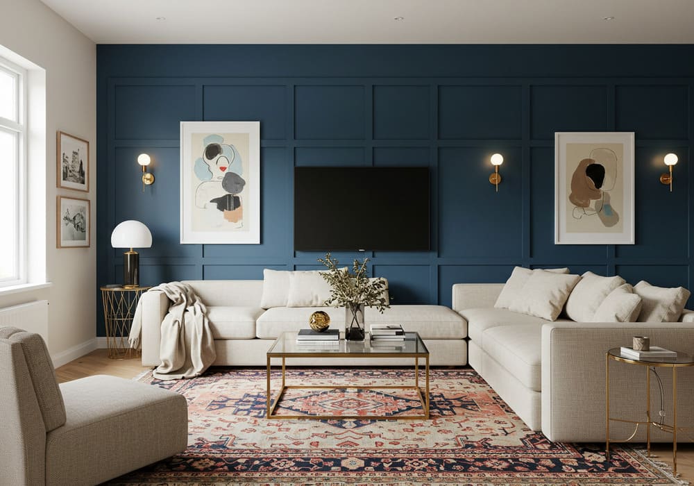 cores para sala de estar 2025