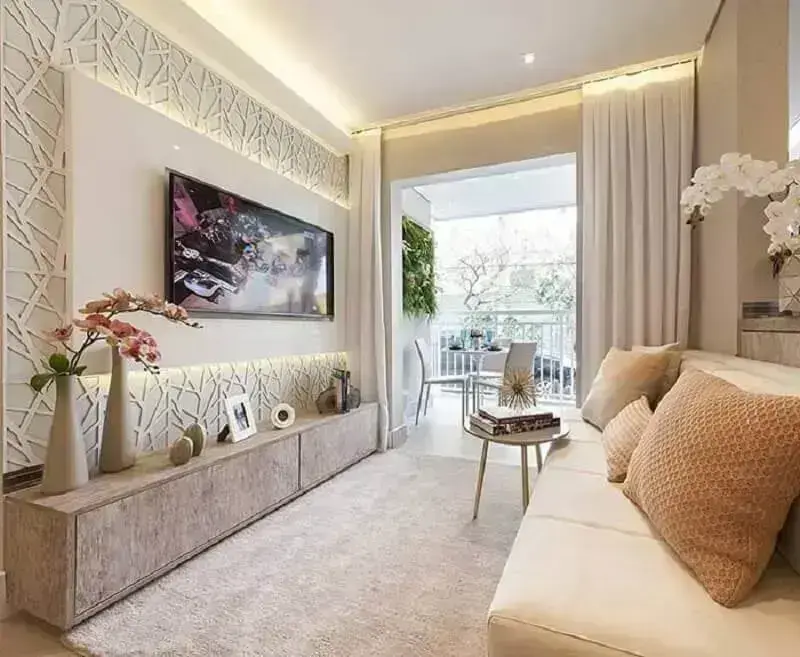 cores para sala de estar 2025