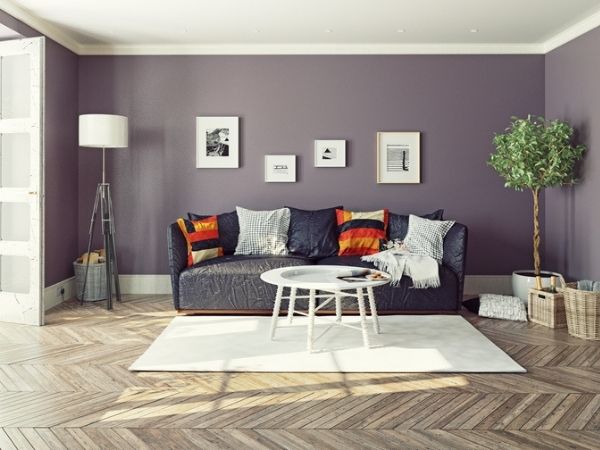 cores para sala pequena e escura