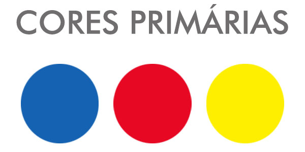 Diferenças entre cores primárias e secundárias