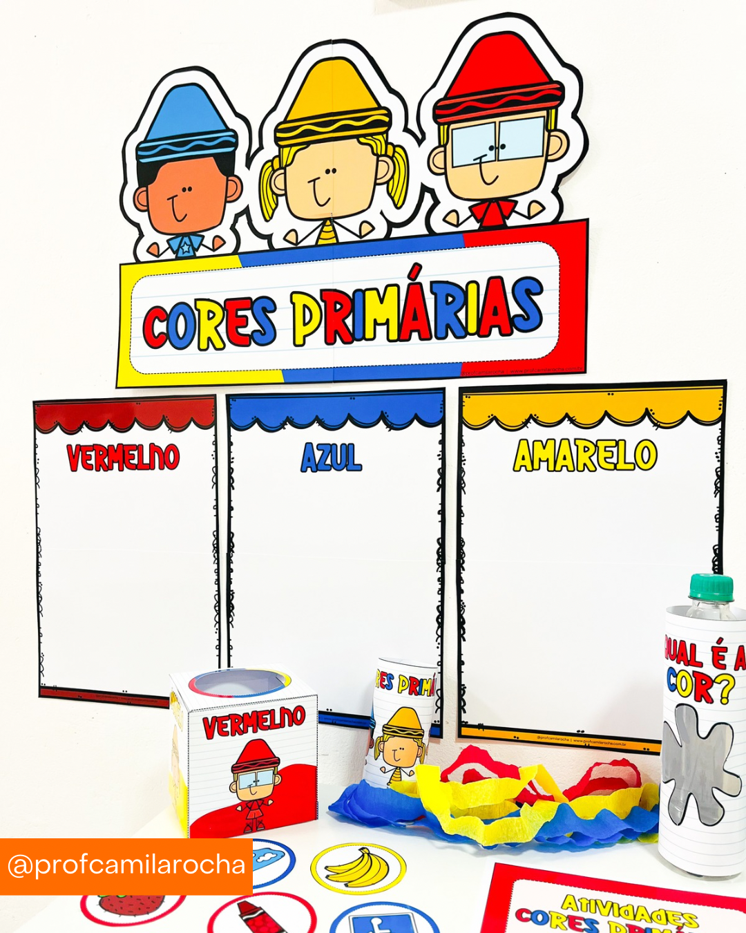 cores primárias e suas misturas