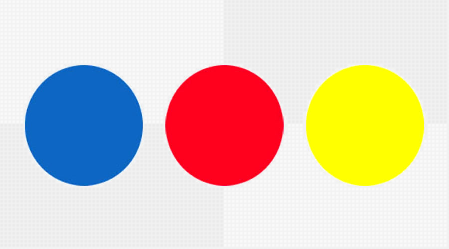 cores primárias e terciárias