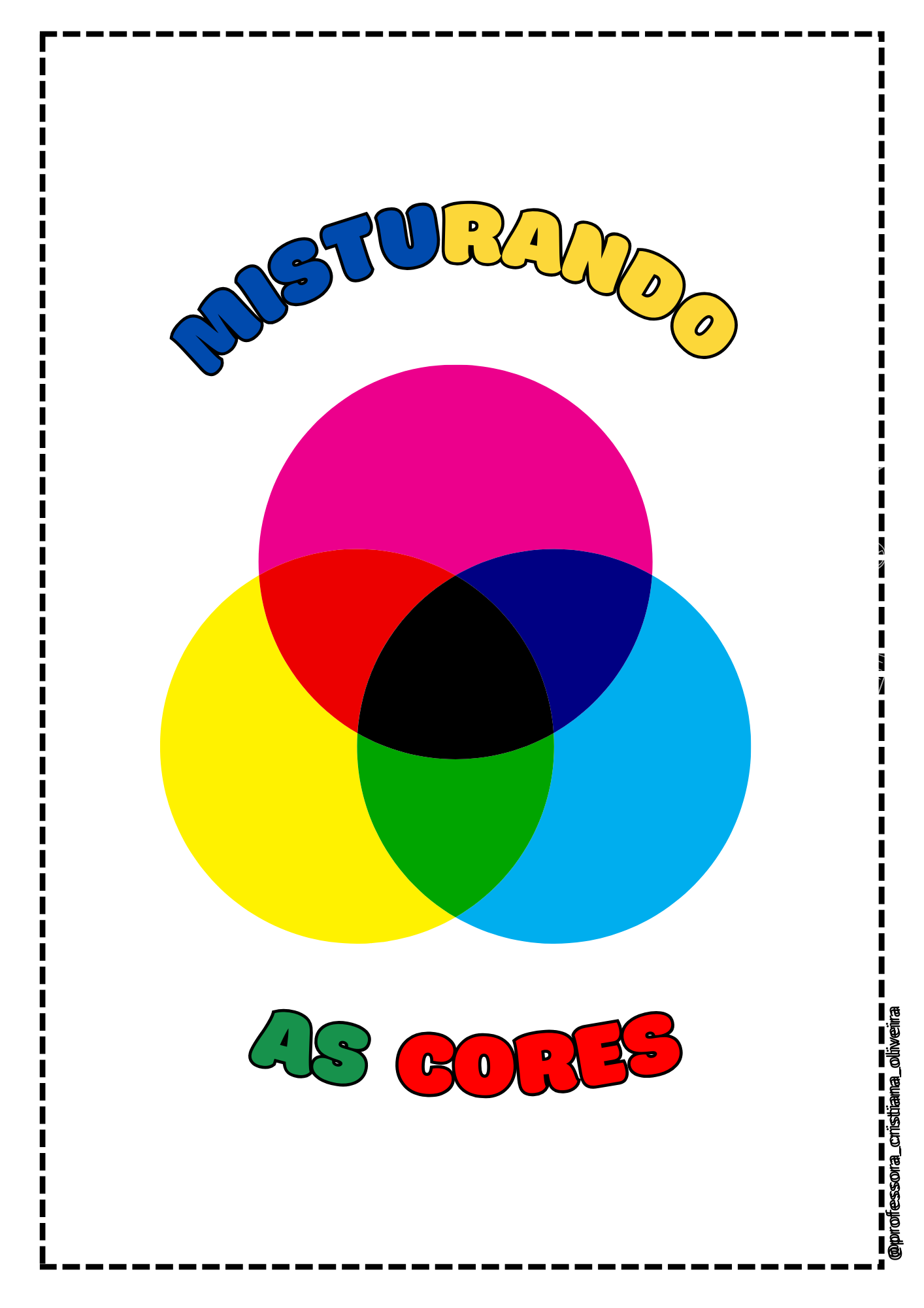 mistura de cores primárias