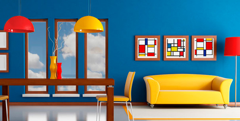 cores primarias da decoracao