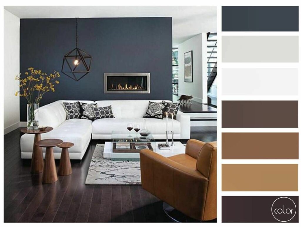 cores que combinam com cinza decoração