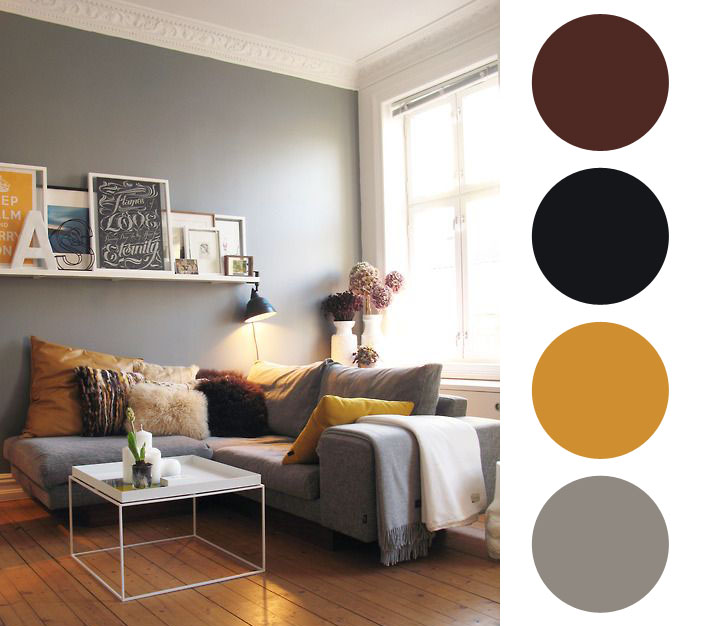 Guia completo de combinações de cores para sala