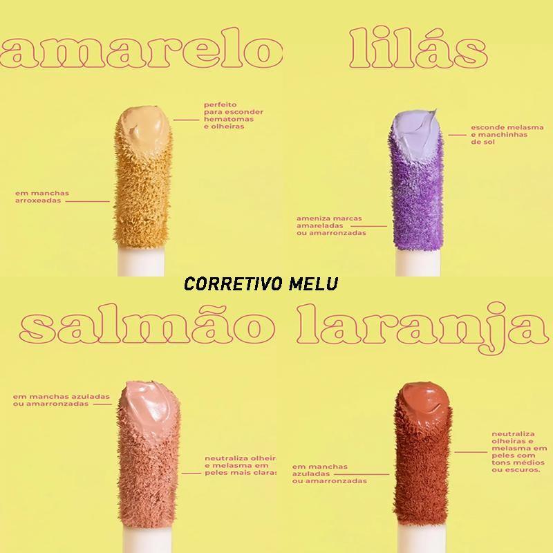 Corretivo Laranja vs. Amarelo: Qual Usar para Suas Olheiras?