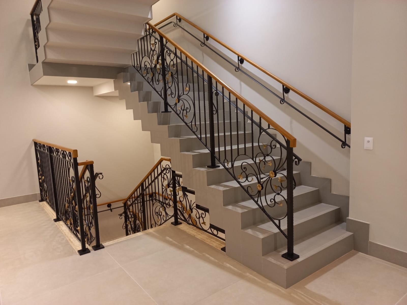 fabricante de corrimão em aço carbono