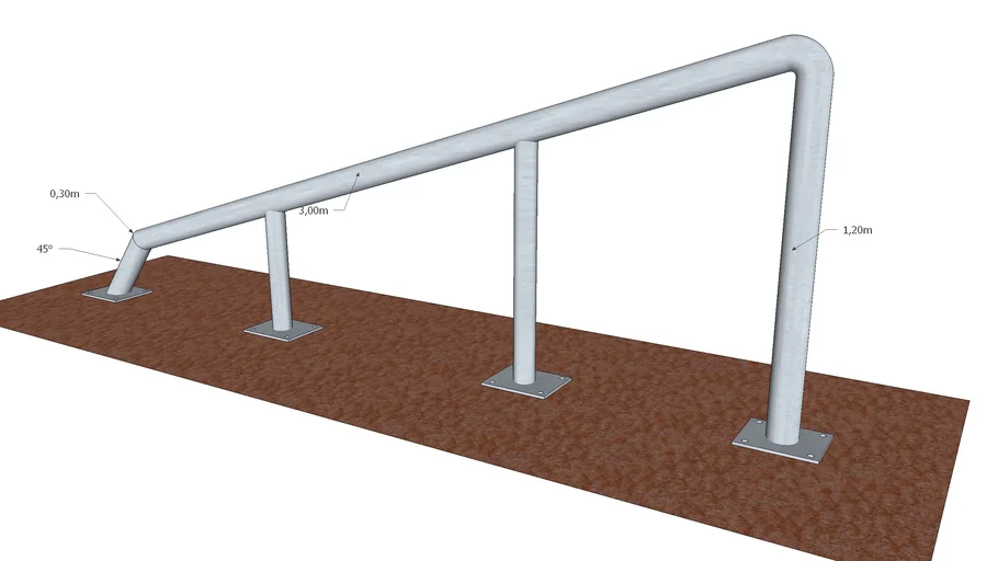 Entenda a NBR 9050 para Corrimãos Duplos: Alturas e Exigências