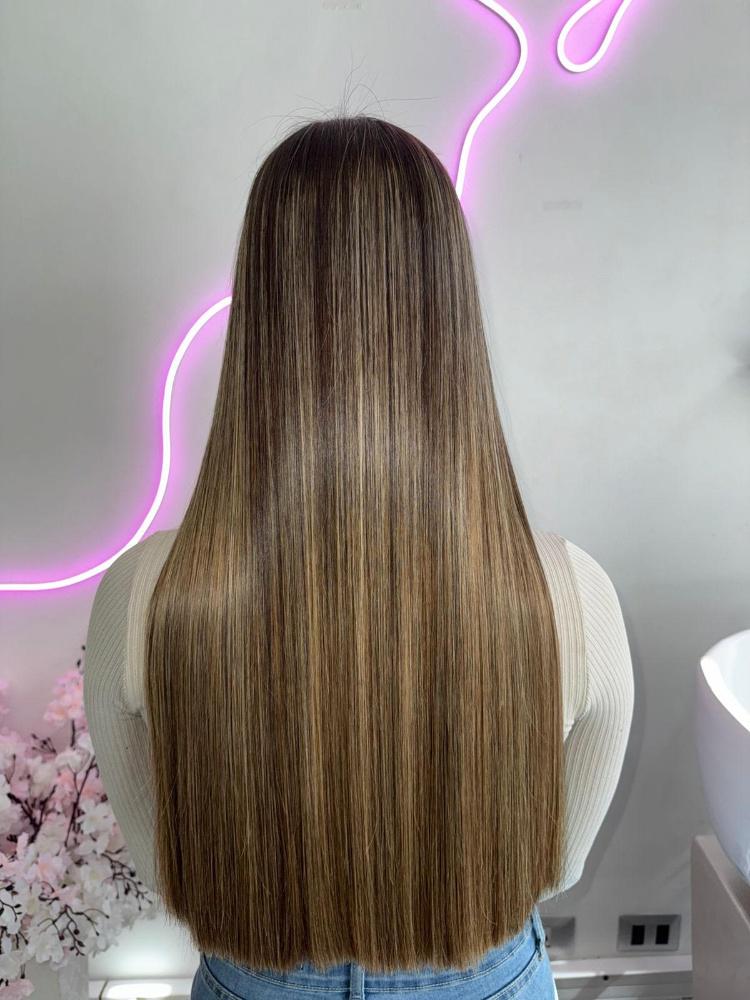 corte bordado com máquina split ender