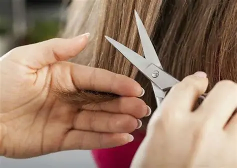 corte de cabelo bordado manual