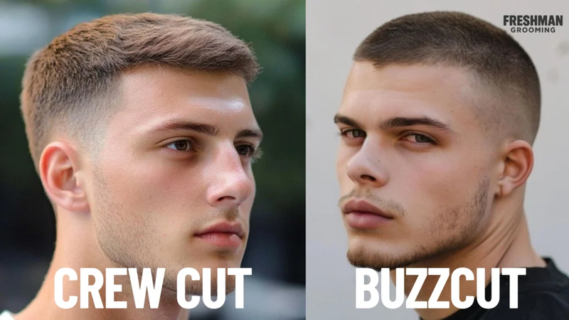 corte buzz cut ou crew cut qual o melhor