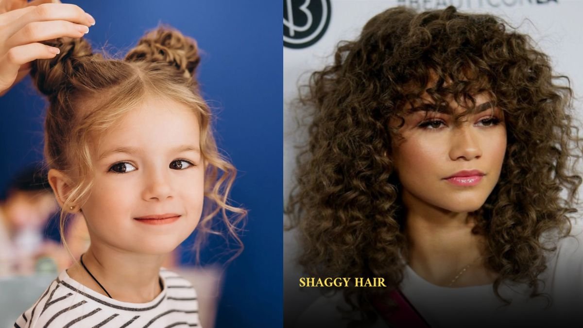 corte cabelo feminino infantil cacheado