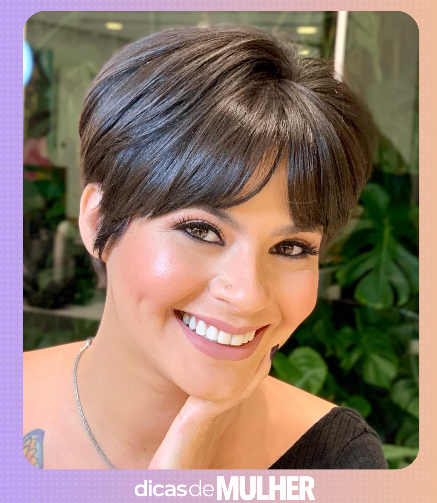 Cortes para Cabelos Cacheados em Rosto Redondo