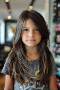 corte chanel infantil vs long bob para cabelo liso