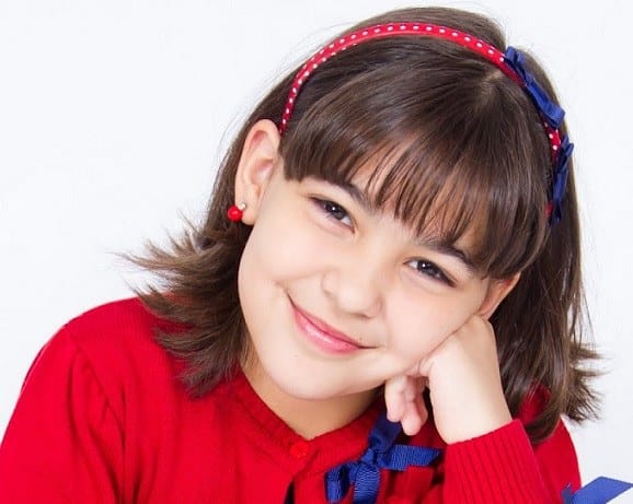 corte de cabelo infantil feminino repicado