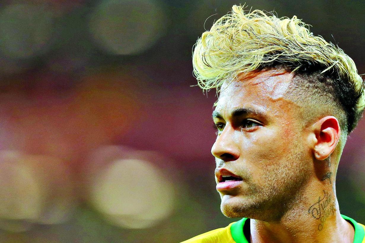 corte de cabelo jogador de futebol