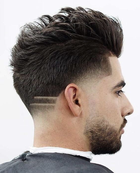 como fazer dois risquinhos perfeitos no cabelo