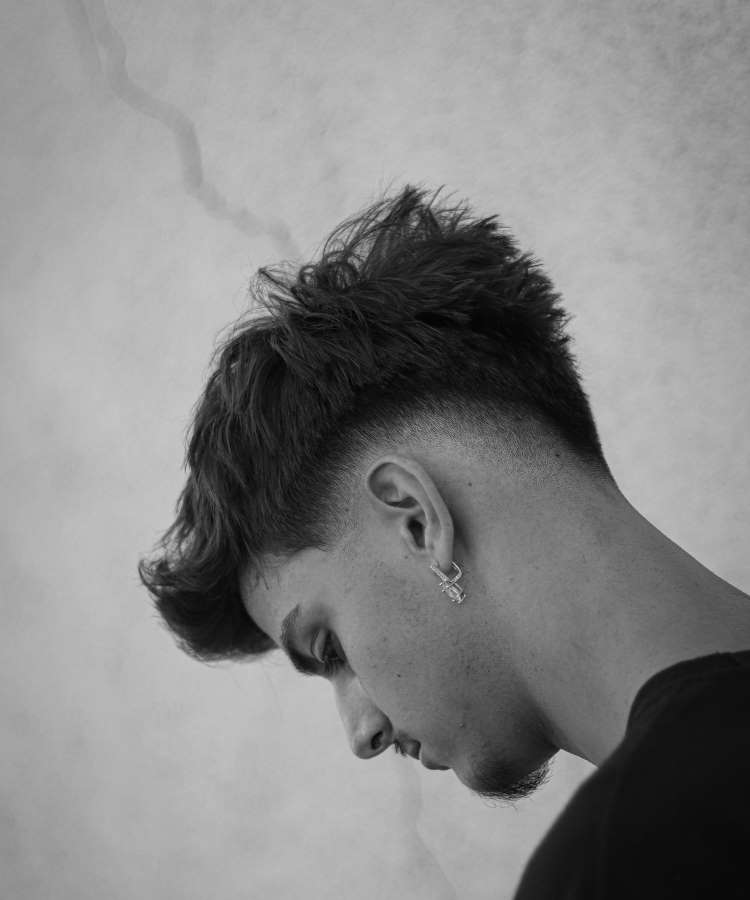 corte de cabelo masculino comprido