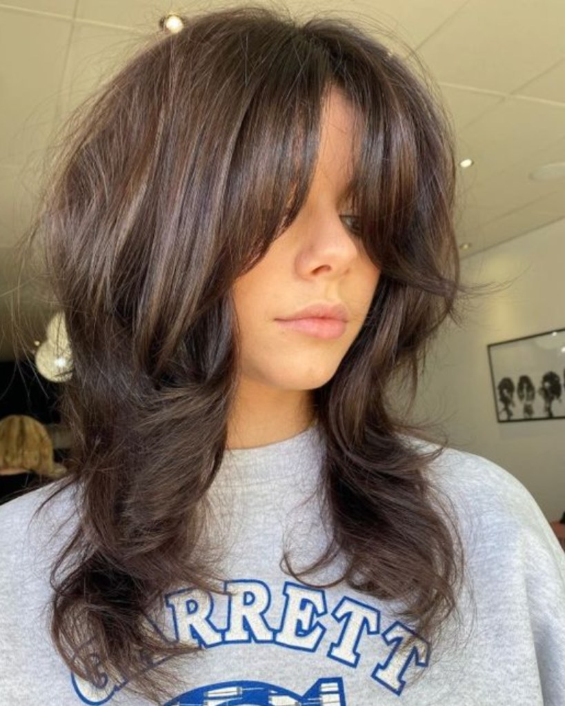 wolf cut vs shag hair qual a diferença