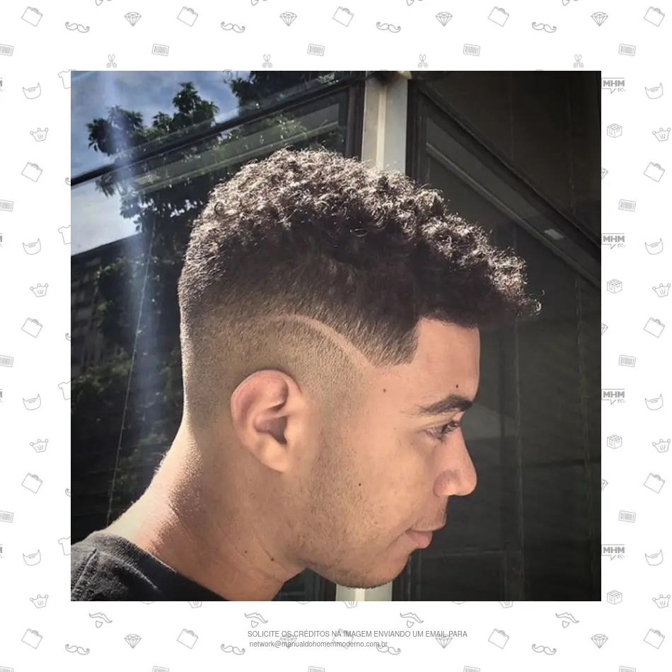 corte de cabelo xvi vs corte moderno