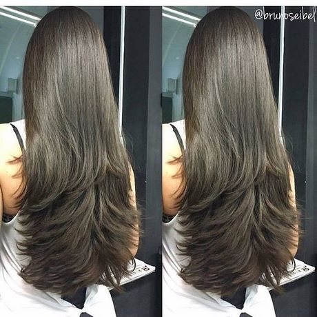 Corte Degradê Feminino Longo
