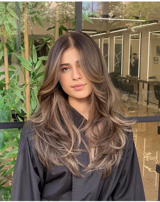 Corte Degradê Feminino Longo