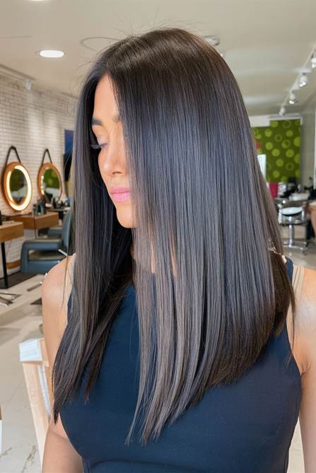 Franjas Perfeitas para Combinar com Seu Degradê Longo Feminino