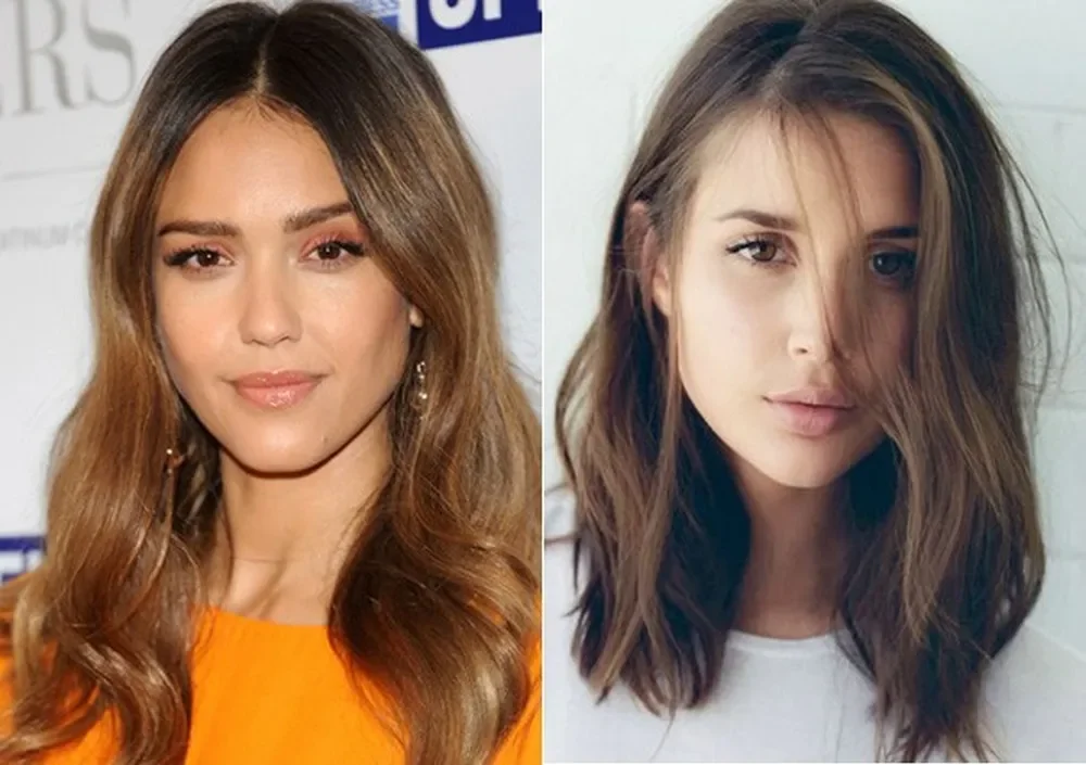 melhores cortes para rosto largo