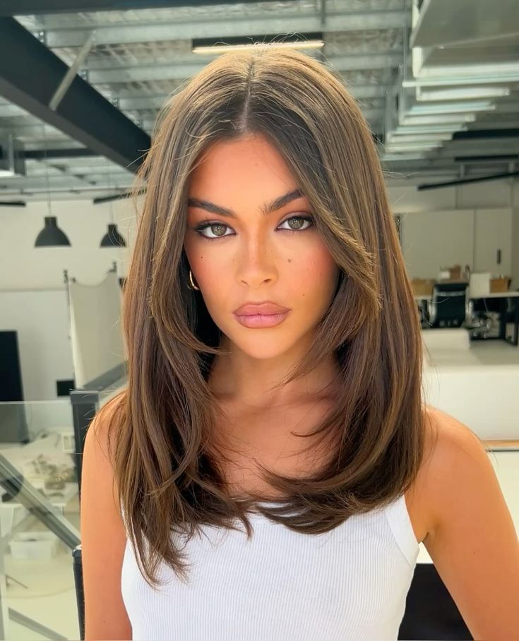 como fazer franja curtain bangs em cabelo longo