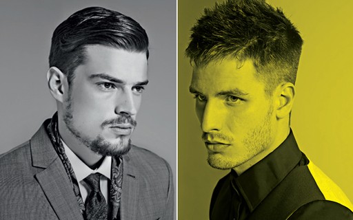 cortes de cabelo masculino para rosto fino e nariz grande