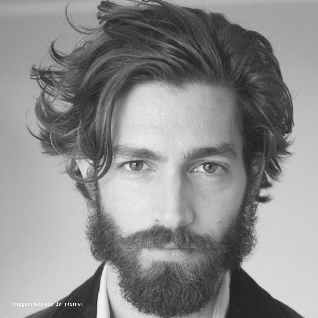 melhores cortes de cabelo masculino para rosto fino e nariz grande