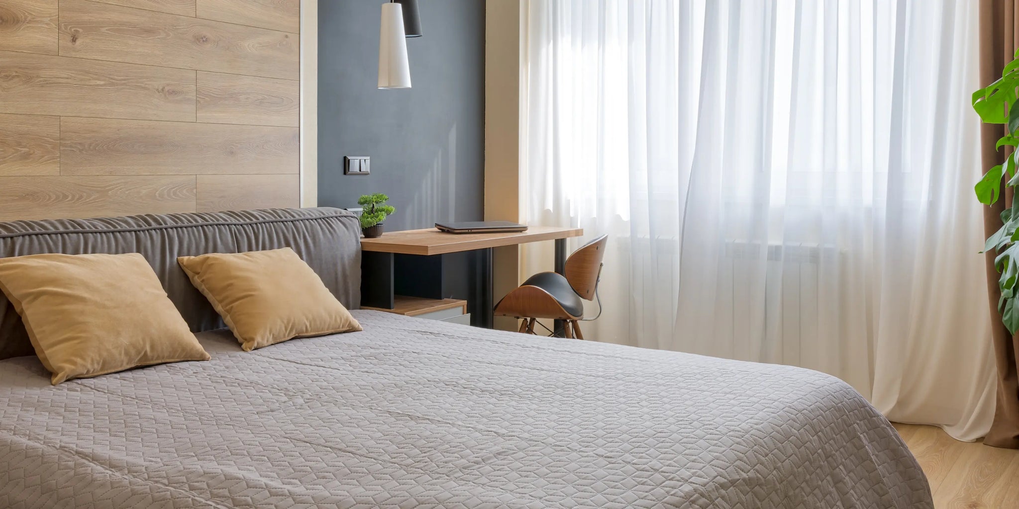 cortina para sala curta ou longa