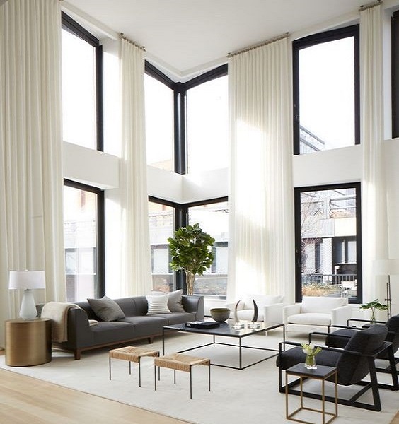 Tendências de cores para cortinas em 2025