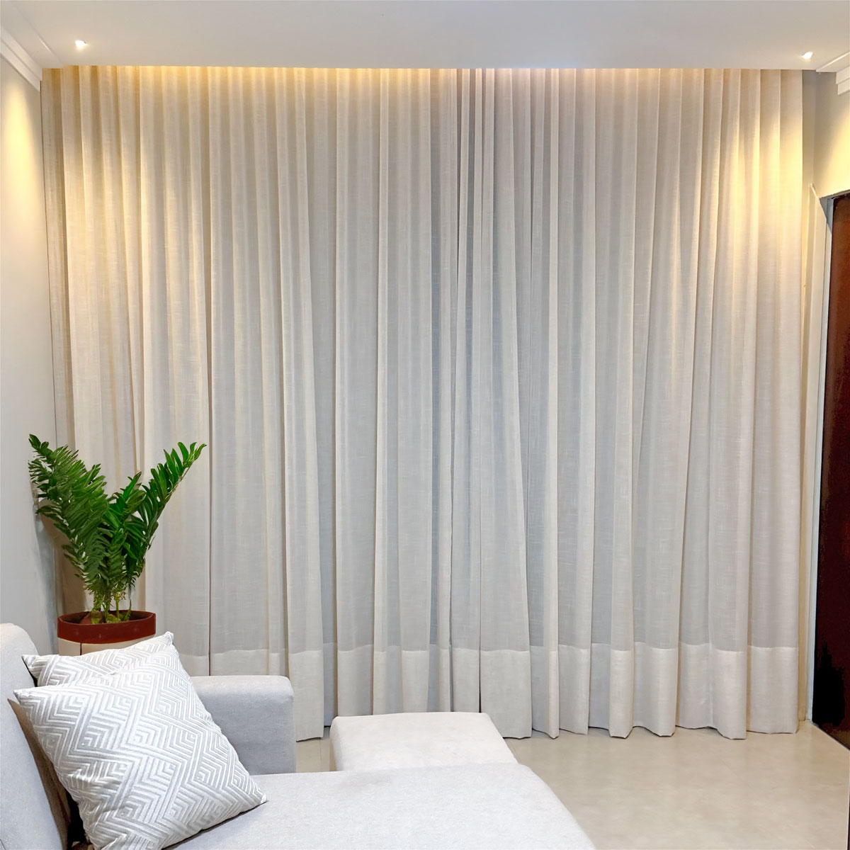 como escolher cortina para sala