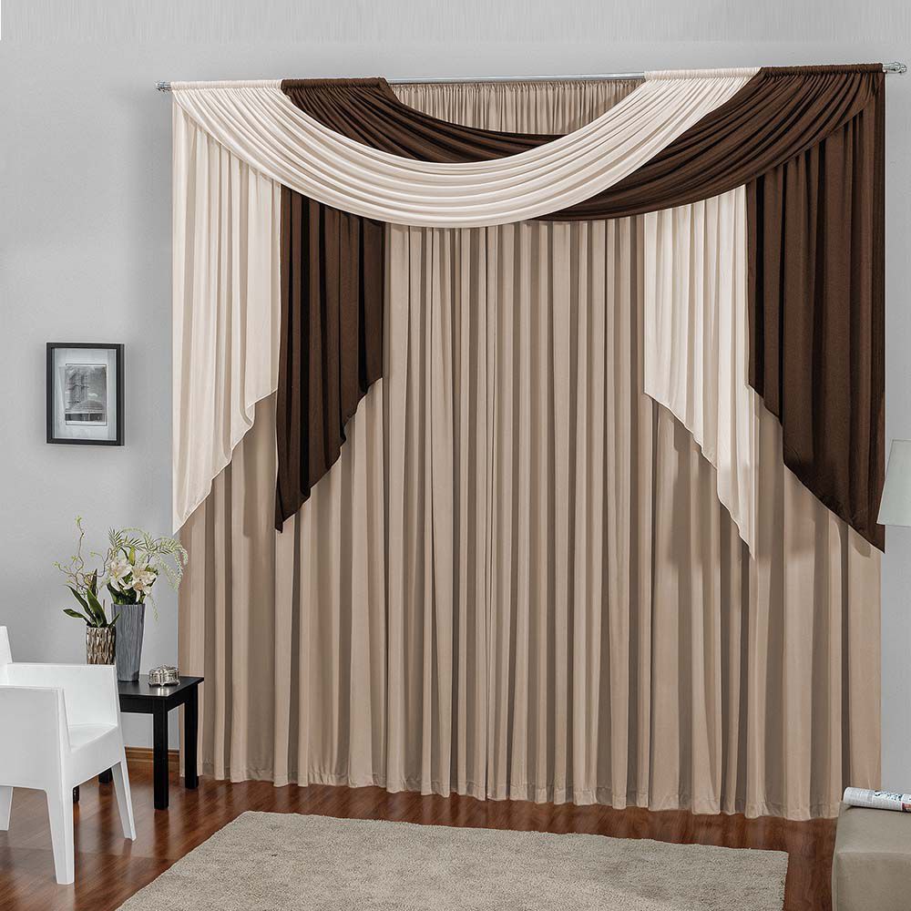 tipos de cortinas para sala de estar