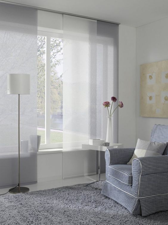 materiais naturais em cortinas