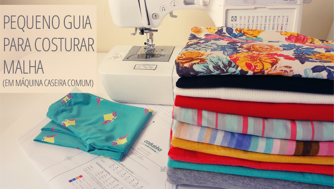 costurar malha na mquina domstica