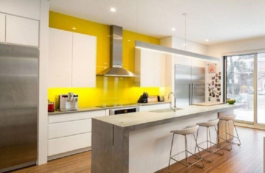 cozinha amarela