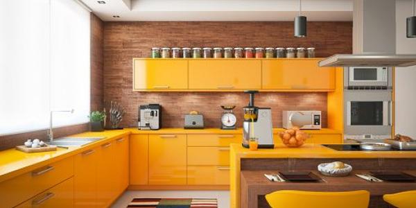 combinacoes de cores com amarelo na cozinha