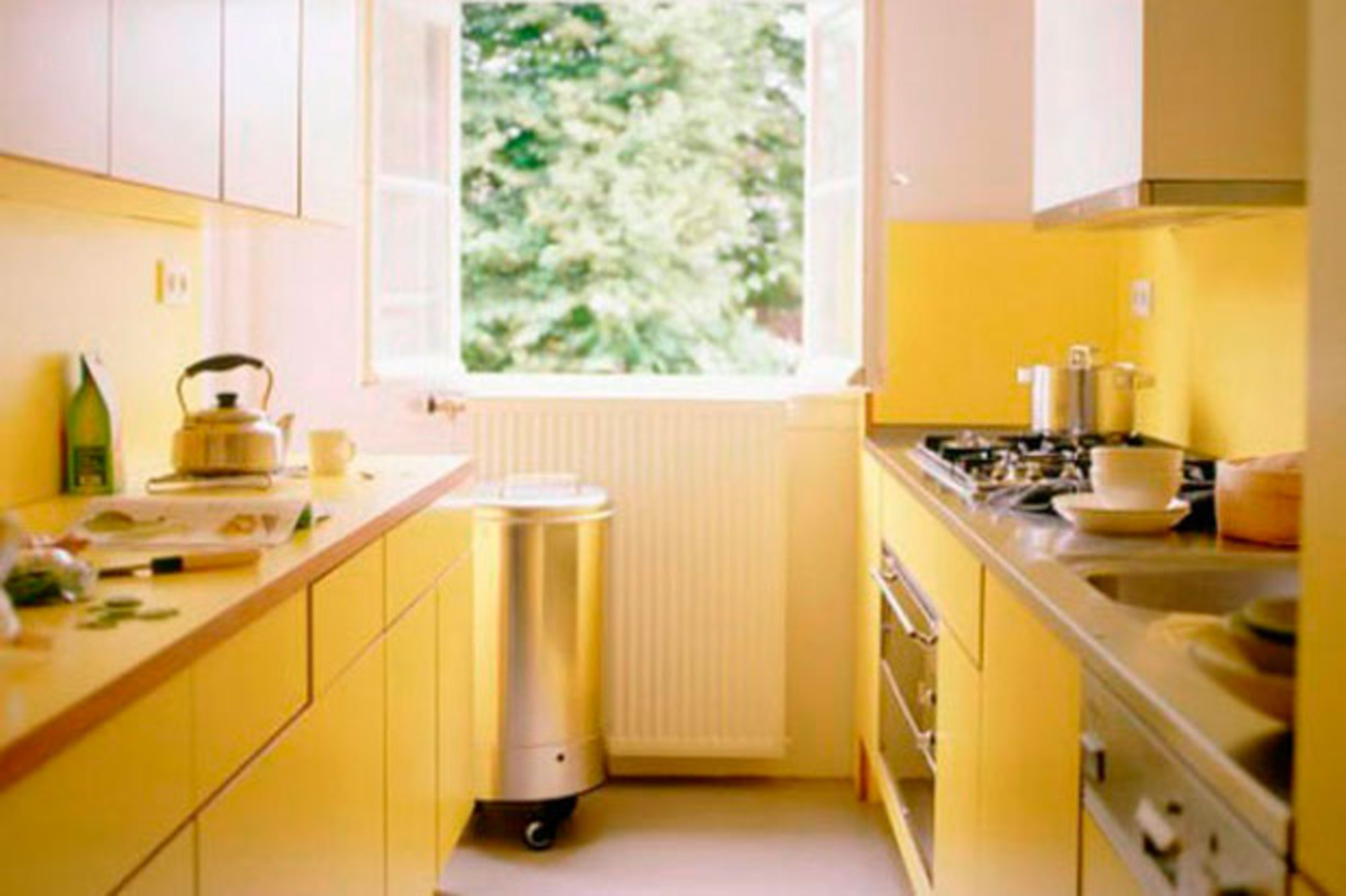 ideias de aplicacao de cozinha amarela